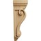 Ekena Millwork 5"W x 3 1/4"D x 9 1/2"H Cole Pilaster Wood Corbel, Cherry CORW05X03X09COCH - alternate 3